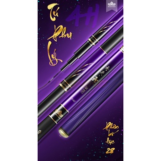 Cần câu tay Handing Tú Phu Lý ( 3m6 , 4m5 , 5m4 , 6m3 , 7m2 ) - Độ cứng 4H ( Tặng kèm 1 ngọn phụ)