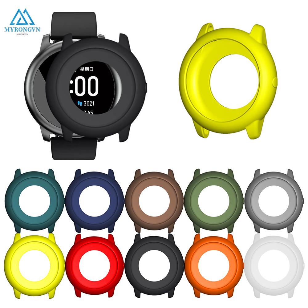 Ốp Silicone Bảo Vệ Mặt Đồng Hồ Thông Minh Nhiều Màu Lựa Chọn For Xiaomi Haylou solar LS05