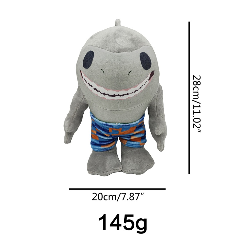 Wmmb Cá Mập Nhồi Bông Mềm Mại Trang Trí Phòng Bé