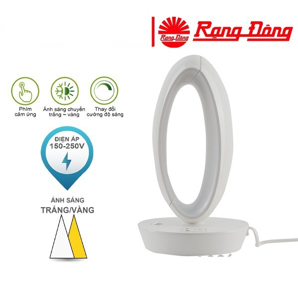 Đèn Học Để Bàn Chống Cận Thị LED Rạng Đông RD-39 Kèm Sạc Điện Thoại– [Bảo Hành 12 Tháng]