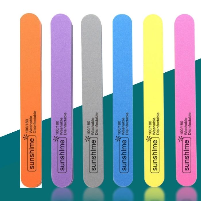 Dũa làm bóng móng 2 mặt Sunshine (1 nhám 1 mịn) 17.8*2*1.2 cm