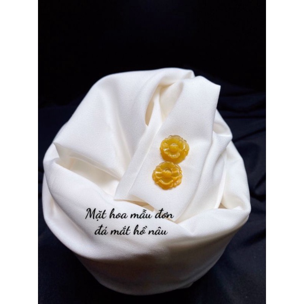 Mặt Dây Chuyền Hoa Mẫu Đơn T.Anh Kèm Dây Dù Đeo Cổ