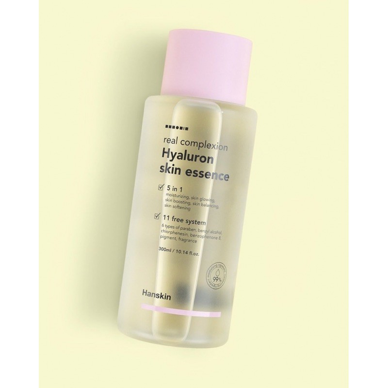 TINH CHẤT CẤP ẨM HANSKIN REAL COMPLEXION HYALURON SKIN ESSENCE | BigBuy360 - bigbuy360.vn
