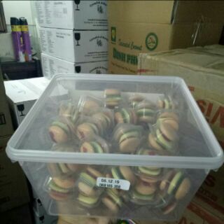 Kẹo dẻo hamburger 600g