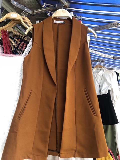 Áo khoác sát nách hàng chuẩn giá SỐC