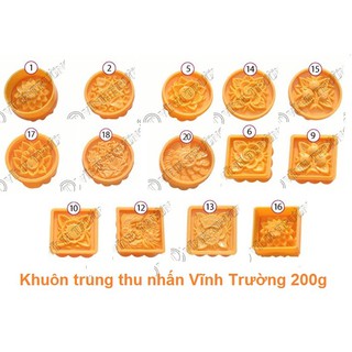 Khuôn trung thu nhấn Vĩnh Trường 200g