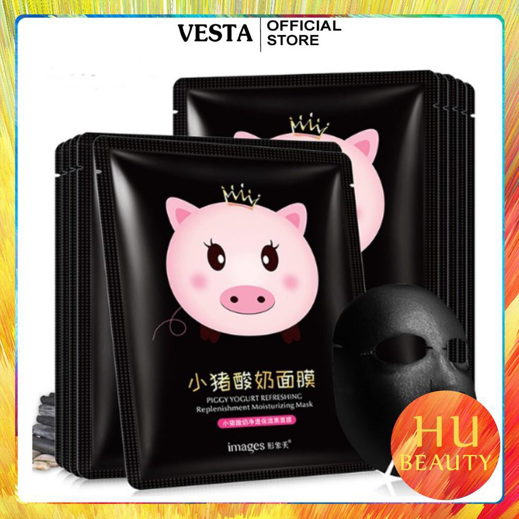 N09 Mặt Nạ Mask Sữa Chua Heo - Mặt Nạ Giấy Thải Độc Dưỡng Trắng Images