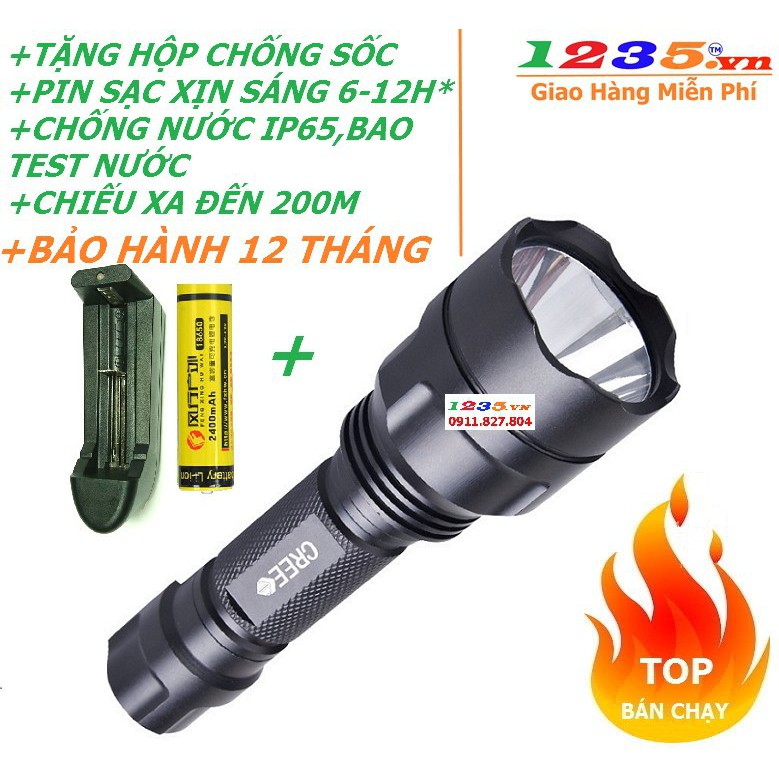 ĐÈN PIN CẦM TAY SIÊU SÁNG|ĐÈN PIN