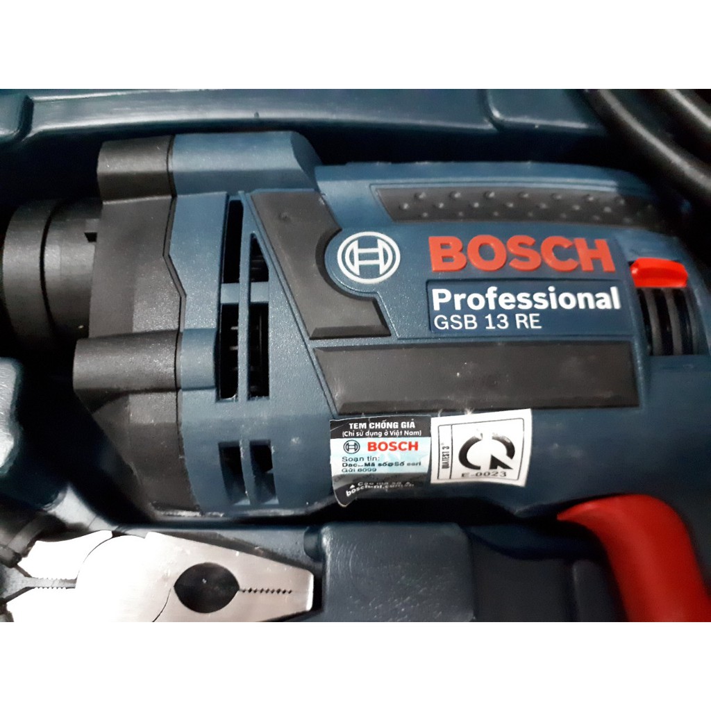 Máy khoan Bosch GSB 13 RE Tặng kèm Bộ dụng cụ 100 chi tiết