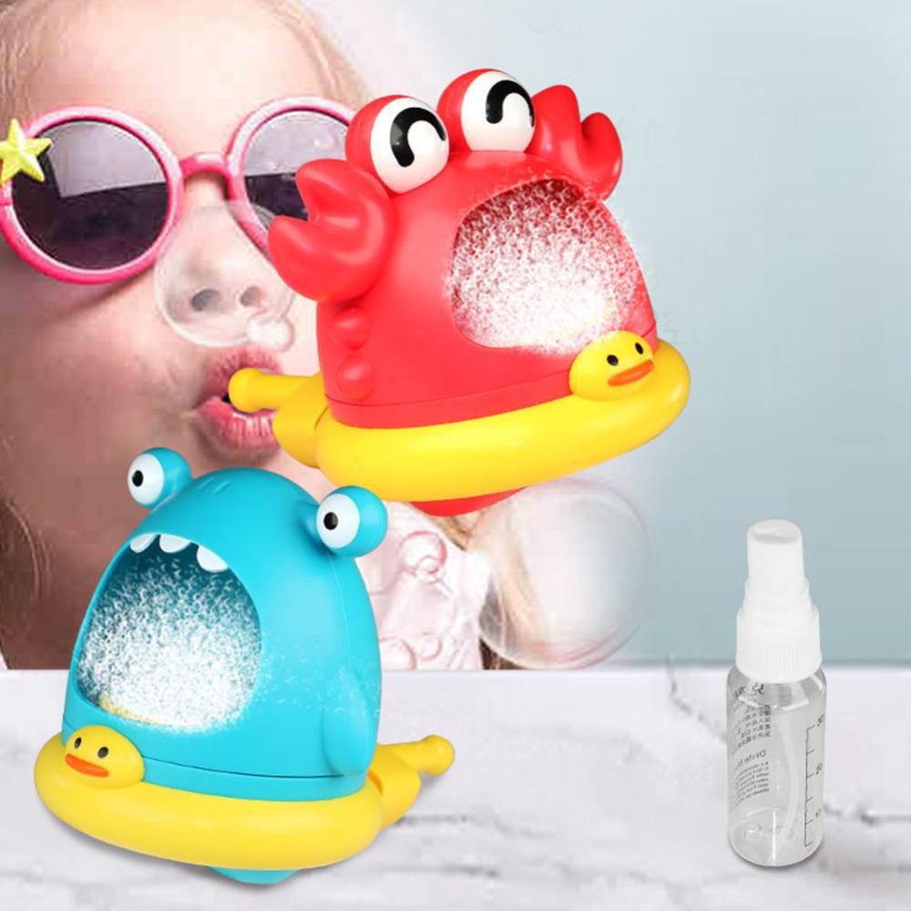 Đồ Chơi Nhà Tắm Tạo Bọt Hình Cá Mập/Cua/Cua Hoạt Hình Dễ Thương Cho Bé I1V9