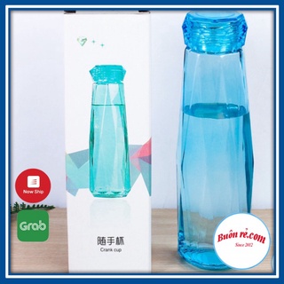 Bình Nước Thủy Tinh Kim Cương 