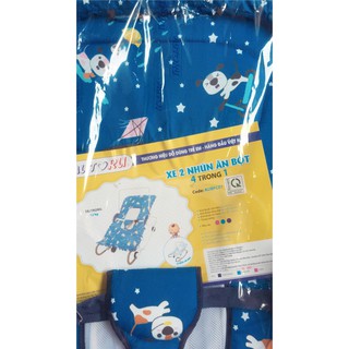 Ghế nhún ăn bột Autoru