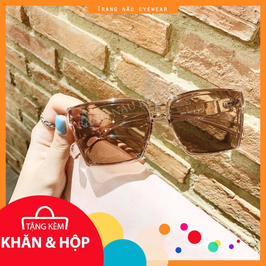 Kính râm thời trang 5006 chống tia uv400 - kính đi biển, kính du lịch, kính râm thời trang - kính đi làm chống tia uv | BigBuy360 - bigbuy360.vn