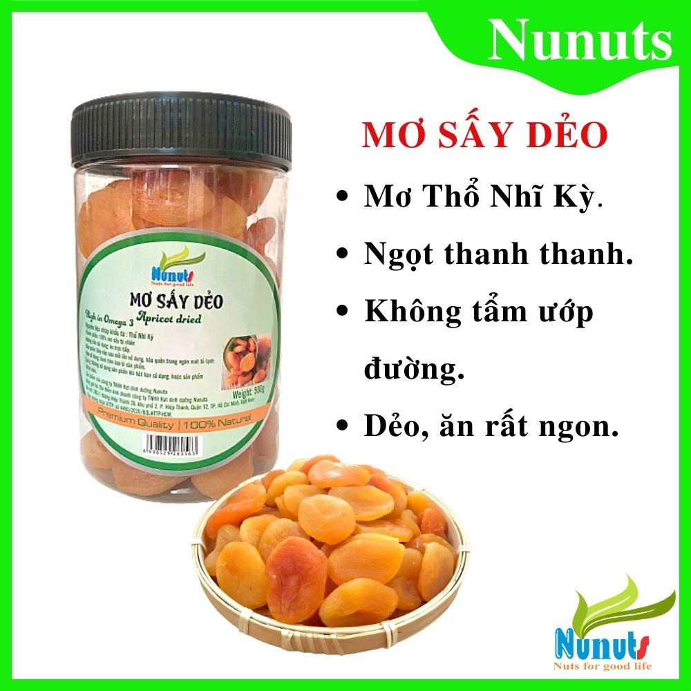 Mơ sấy dẻo Thổ Nhĩ Kỳ , mơ ngọt thanh thanh, giòn giòn, ăn vặt mẹ bầu rất ngon.