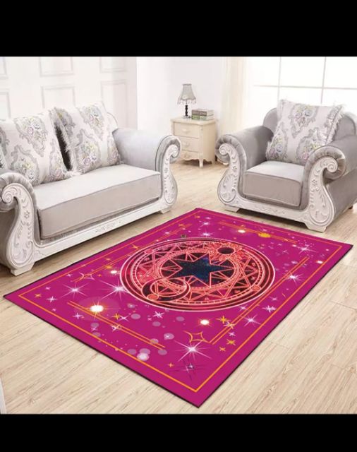 Thảm sakura vuông xinh