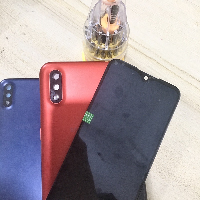 Combo Bộ vỏ + Màn Hình Samsung A01 Q- led Công Nghệ Cao Hàng Cao Cấp Tặng Bộ Ốc Vít.