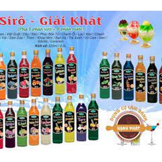 Siro chai chiết 100ml