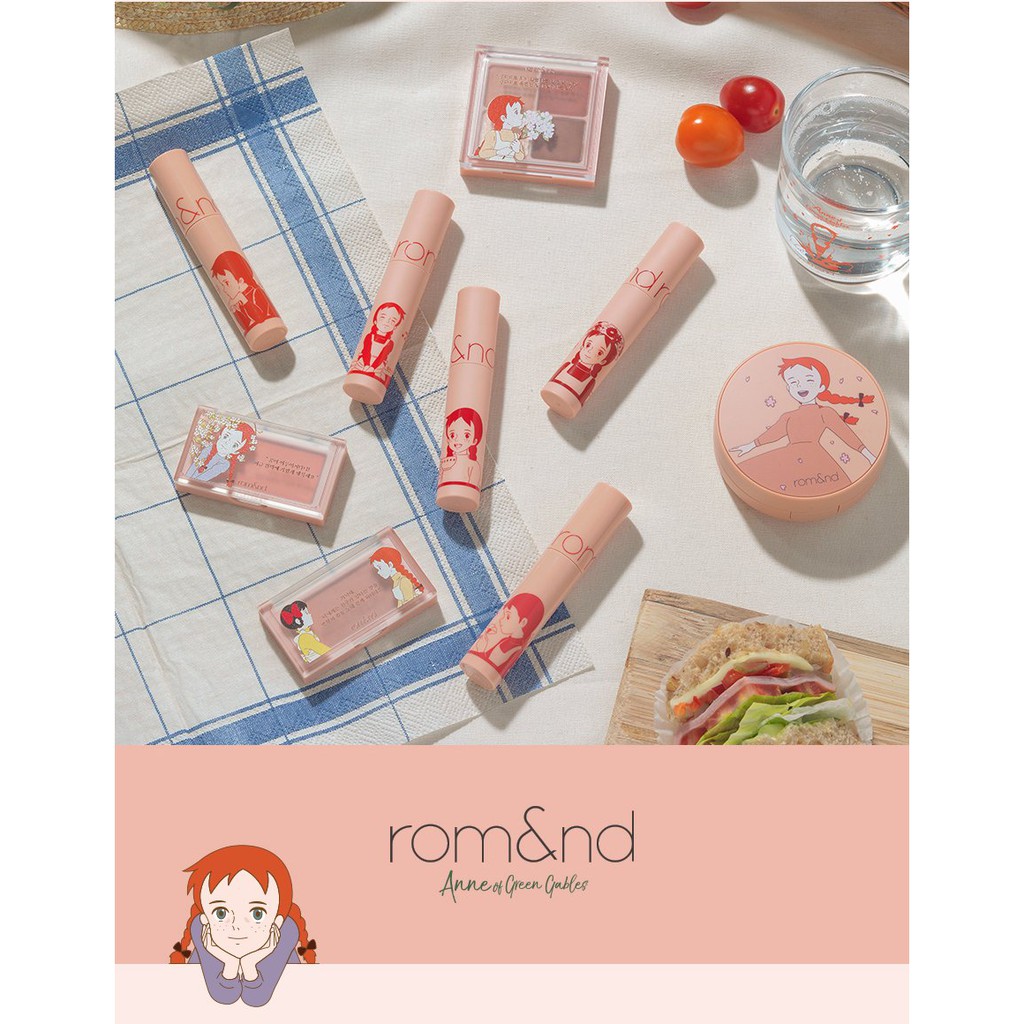 [DATE 07.2021] [Phiên Bản Giới Hạn Romand X Anne] Son Tint Lì Romand Juicy Lasting Tint