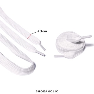 [HÀNG SẴN]Dây giày MCQueen bản to rộng 1,7cm dài 1m2 (11k/2 dây)