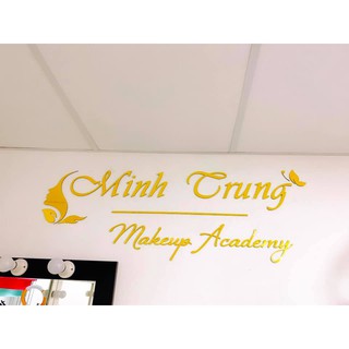 (MỚI) Logo Dán Tường Shop