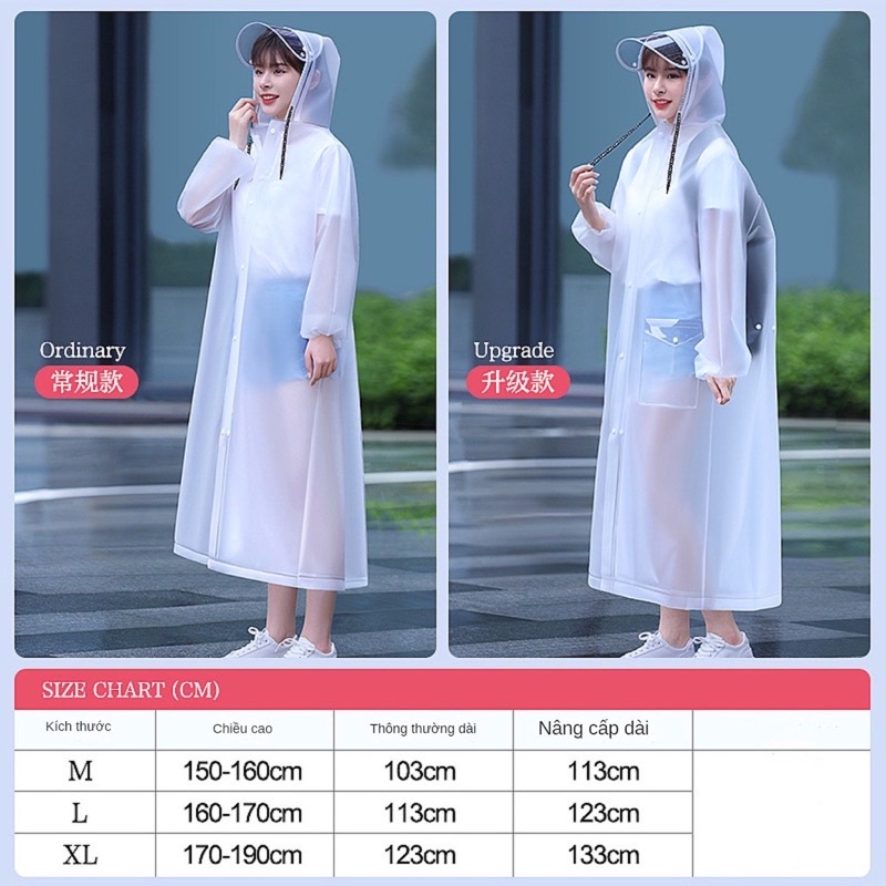 🧡Siêu bền🧡 Áo mưa nữ thời trang hàn quốc hàng đẹp