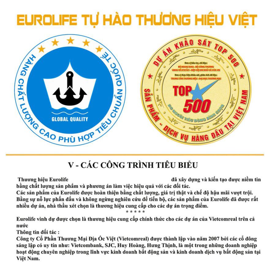 Máy lọc trực tiếp đầu vòi Eurolife EL-LS-D10 (Trắng)