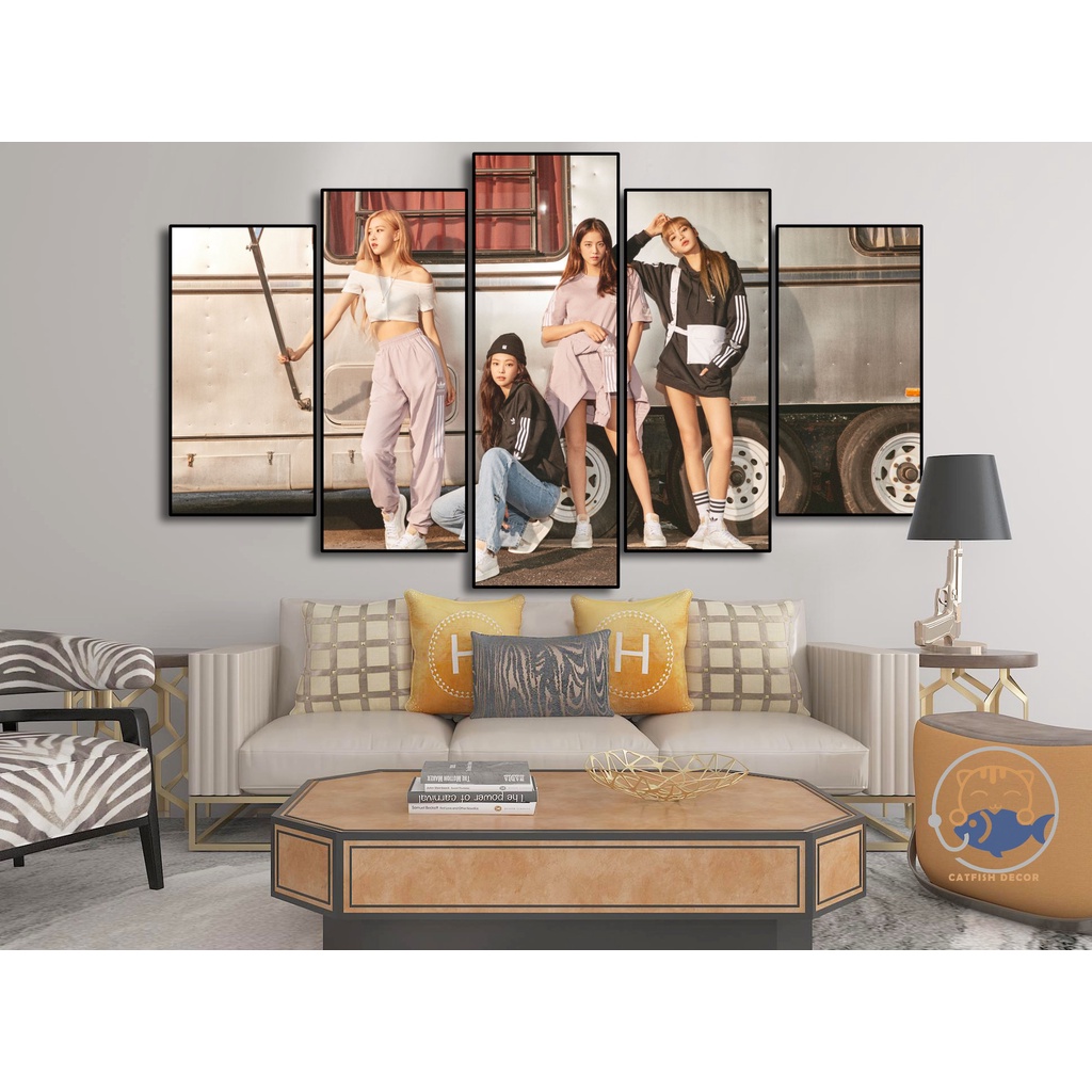 Tranh dán tường BLACKPINK - decor trang trí phòng - bộ 1