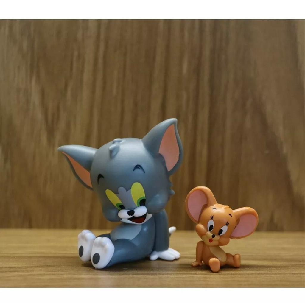 Mô hình đôi bạn thân Tom và Jerry super cuteeee 💛