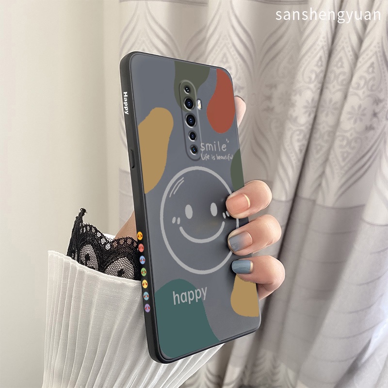 Ốp Điện Thoại Silicone Mềm Màu Trơn Cho oppo reno 2F oppo reno 2 oppo reno2 F