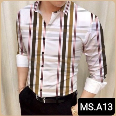 💥Áo sơ mi nam dài tay ❤️FREESHIP❤️ áo sơ mi kiểu hàn quốc họa tiết đẹp chất lụa thời trang cao cấp Chely_fashion