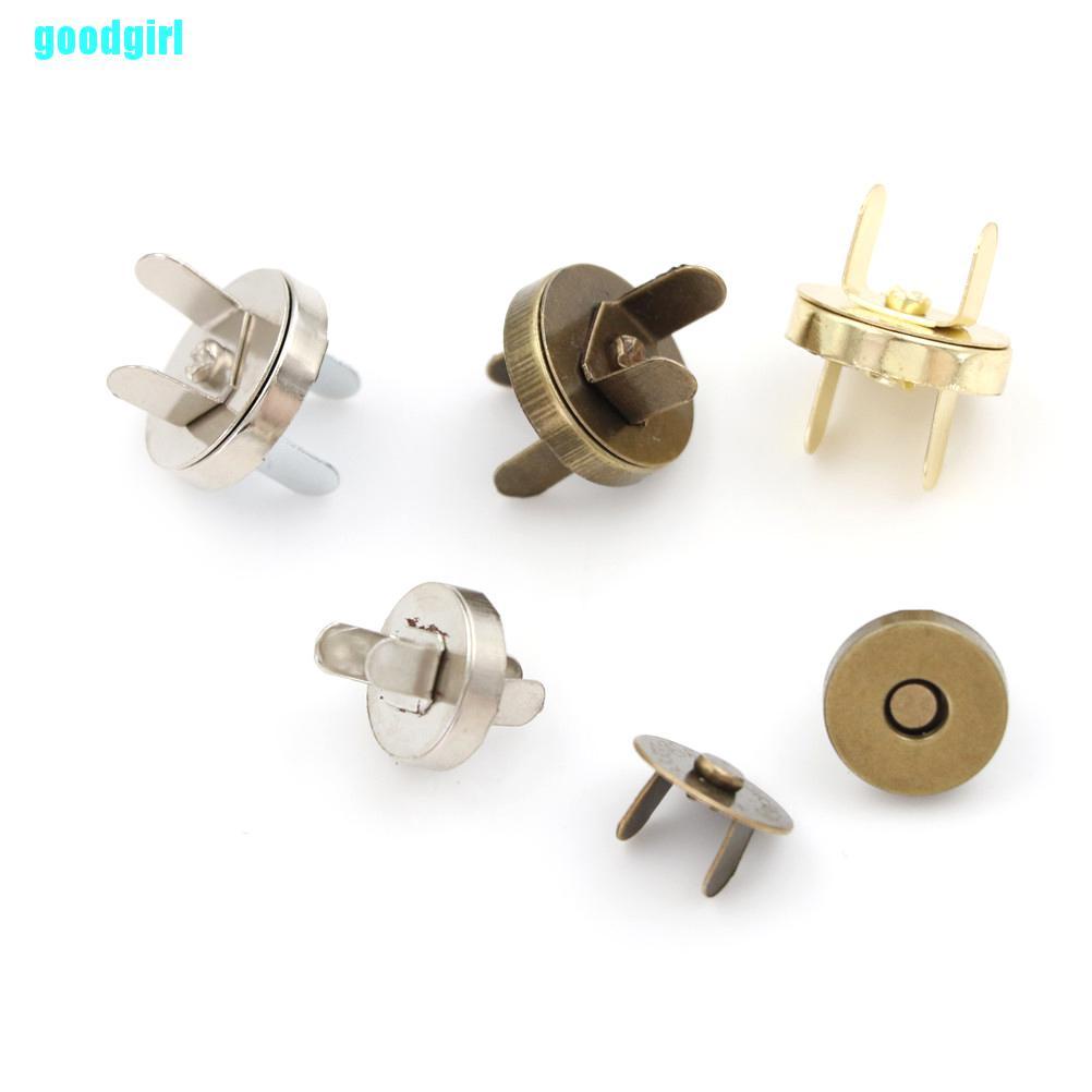 Set 10 Nút Nam Châm 14mm Cho Túi Xách Mới