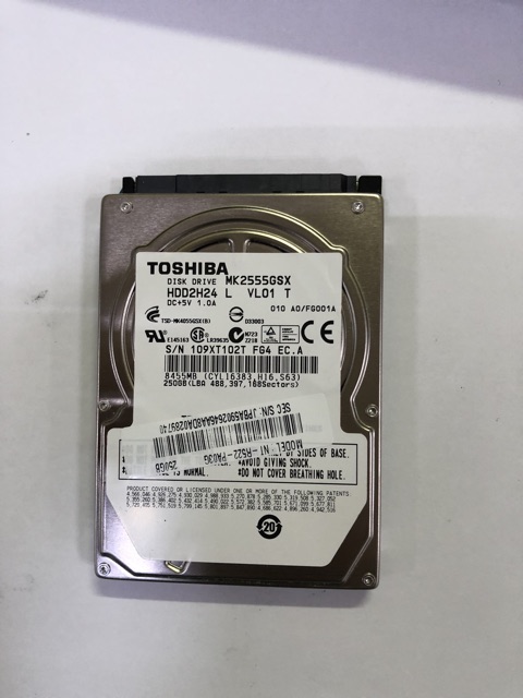 Ổ Cứng Laptop 250gb 2.5 Inch Sata | BigBuy360 - bigbuy360.vn