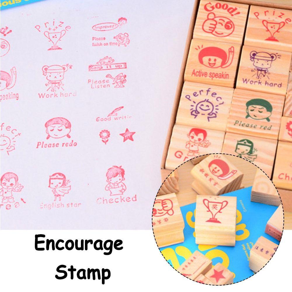 Con Dấu Khắc Chữ Tiếng Anh Dùng Làm Quà Tặng Cho Bé Mẫu Giáo Kat1