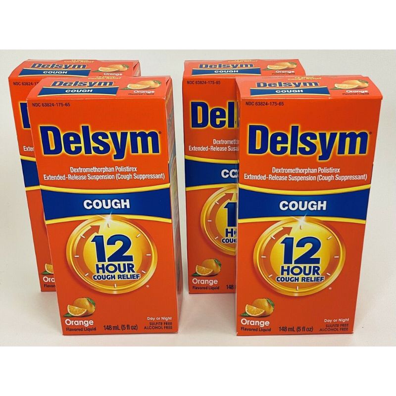 Siro giảm ho Delsym Couch 12 hrs 148ml cho người lớn và trẻ 4+