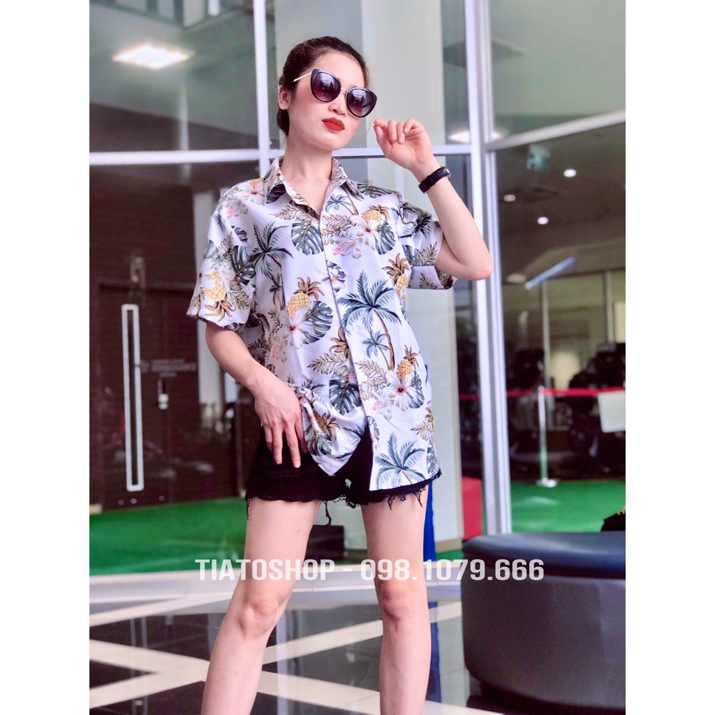 [ẢNH SHOP CHỤP] Sơ mi nhóm, áo hoa quả pijamas đi biển hawaii nam nữ, chụp kỷ yếu Giá Rẻ Hôm Nay | BigBuy360 - bigbuy360.vn