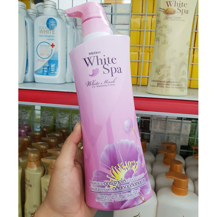 Sữa dưỡng thể White Spa White Musk Lotion Thái Lan 500ml - Hương xạ hương | BigBuy360 - bigbuy360.vn