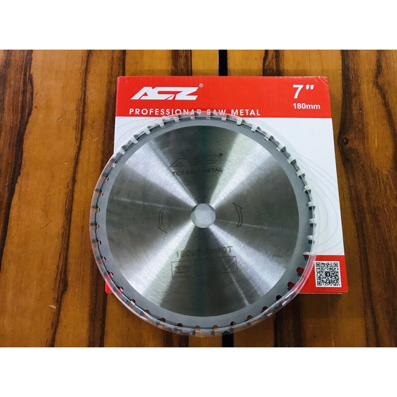 LƯỠI CẮT HỢP KIM VÀ CƯA KIM LOẠI ACZ 180MM CHÍNH HÃNG 180MMx2.0x40T NEW 100%