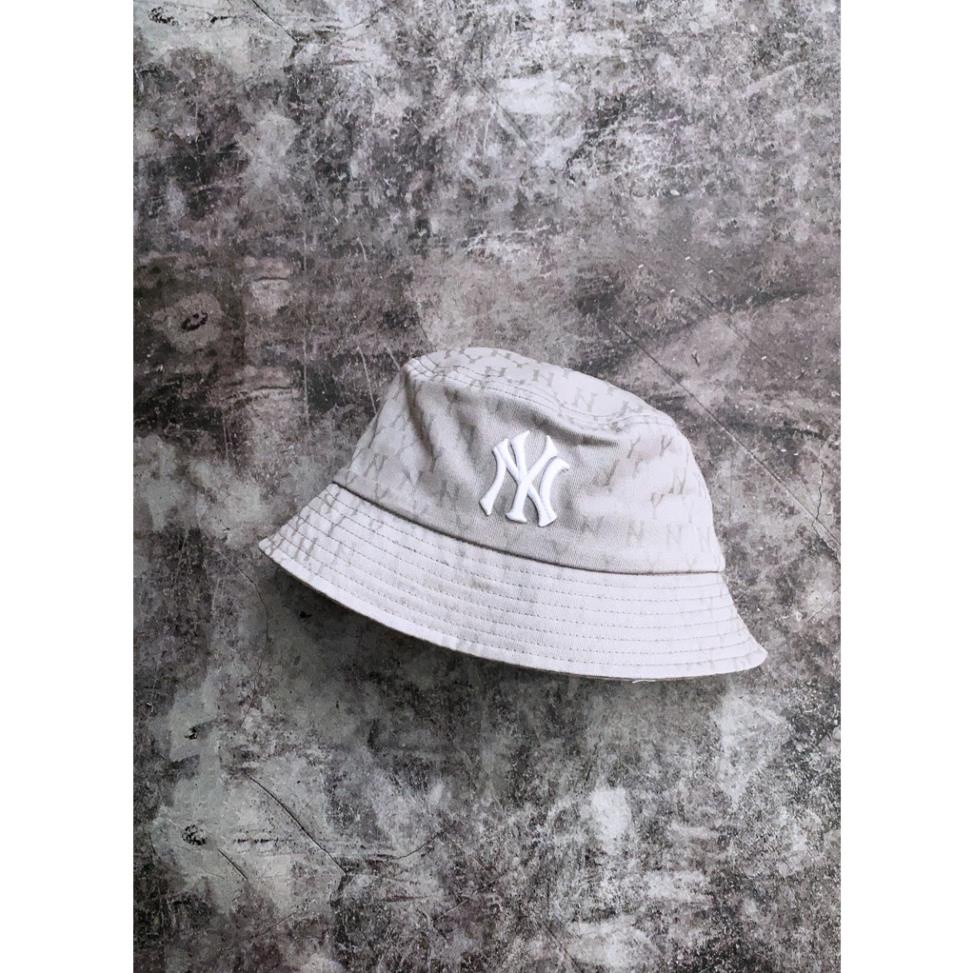 NÓN BUCKET MLB COTTON CAO CẤP, NÓN THỜI TRANG NA20 MÀU XÁM