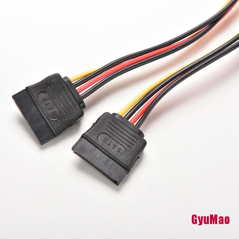 Cáp Chia Nguồn SATA Male Sang SATA Female 1:2 Y 15 Pin Cho Máy Tính