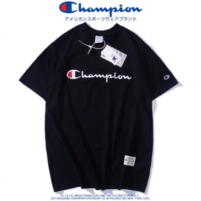 [ĐƯỢC PHÉP KIỂM HÀNG] Áo thun Champion Classic Thêu Tee - tee tag Auth