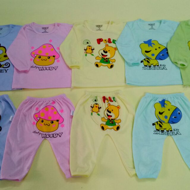 Compo bộ dài hình nấm cho bé