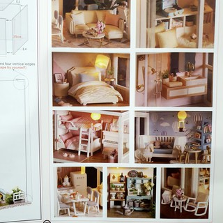 Mô hình nhà gỗ DIY - So well