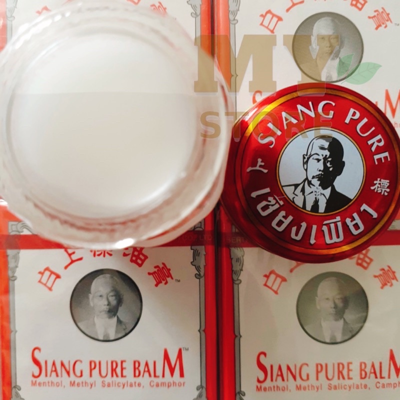 (Chính Hãng) Dầu Cù Là Ông Già Siang Pure Trắng Thái Lan 12g
