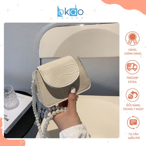Túi xách nữ đeo chéo mini giá rẻ đi chơi LOKADO HY213