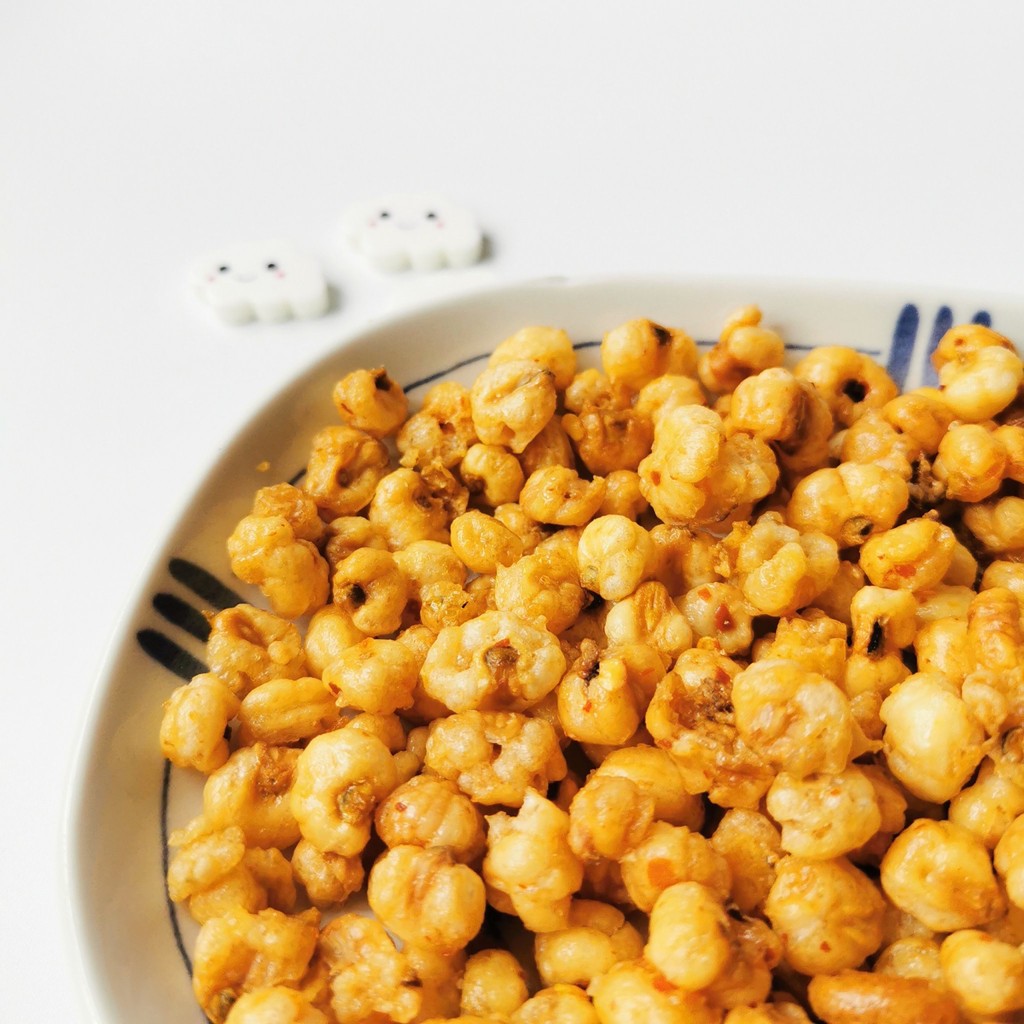 Ăn vặt bắp nếp tươi sấy giòn cay 100g/ 500g (Chay mặn dùng được) | BigBuy360 - bigbuy360.vn