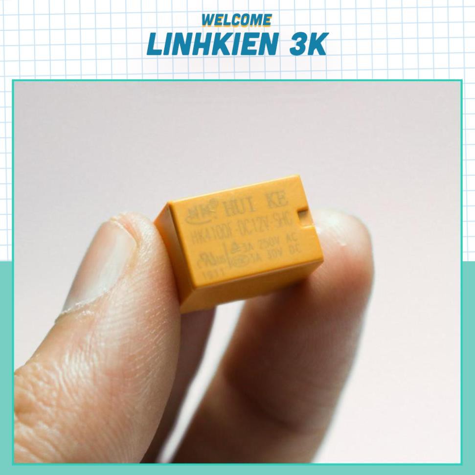 Rơ Le [Relay] 6 Chân 12V3A HK4100F | BigBuy360 - bigbuy360.vn