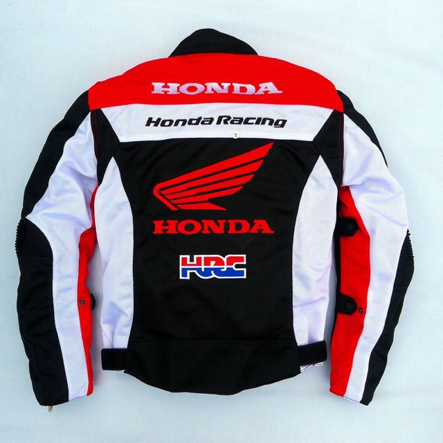 Áo giáp bảo hộ Honda màu đen đỏ