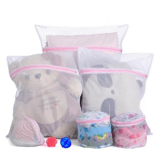 túi lưới vuông bảo vệ quần áo khi giặt loại 50x60cm