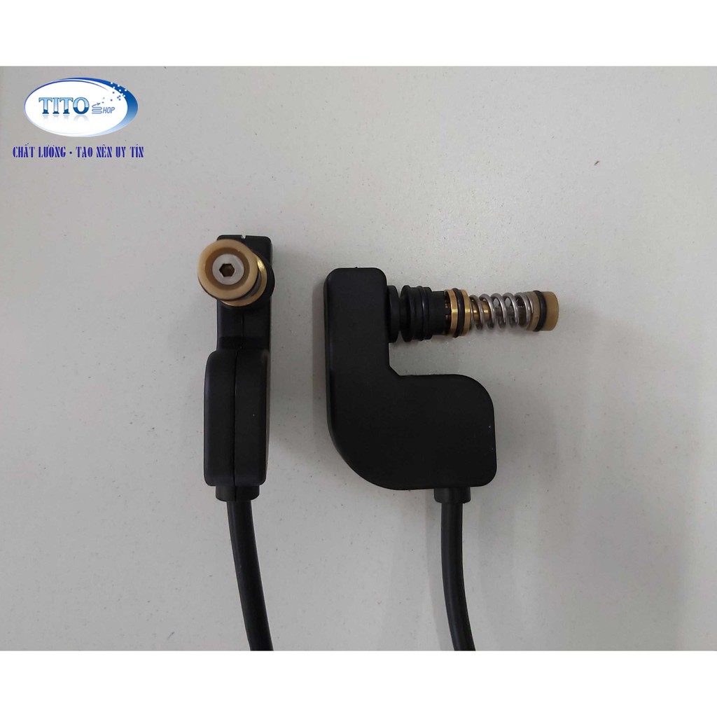 Rơ le áp lực thay thế cho các dòng máy rửa xe không có chức năng chỉnh áp - RƠ LE ÁP LỰC loại to màu đen