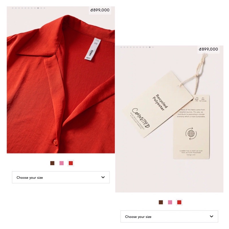 🌈Áo sơ mi M|N|G xuất xịn